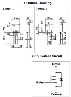 2SK2874-01L Datasheet PDF Fuji Electric