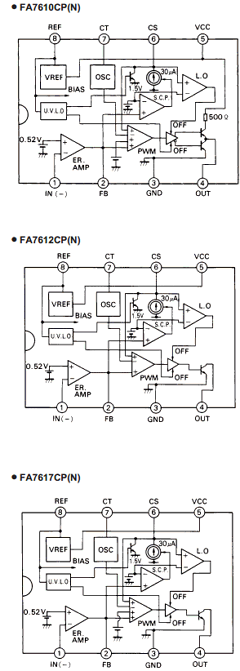 FA7612CP Datasheet PDF Fuji Electric