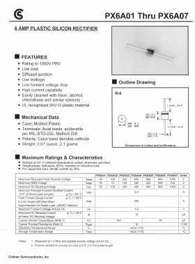 PX6A05 Datasheet PDF Fuji Electric