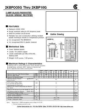 2KBP005G Datasheet PDF Fuji Electric