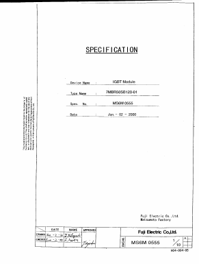7MBR50SB120-01 Datasheet PDF Fuji Electric