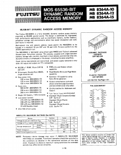 MB8264A Datasheet PDF Fujitsu