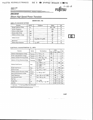 C3949 Datasheet PDF Fujitsu