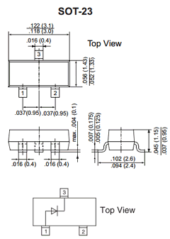 MMBZ4706 Datasheet PDF General Semiconductor