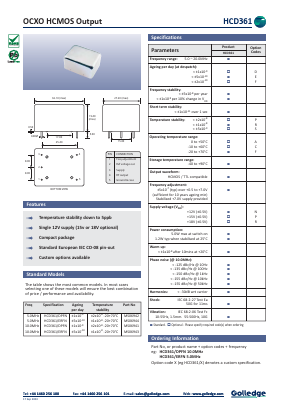 MS06943 Datasheet PDF Golledge Electronics Ltd
