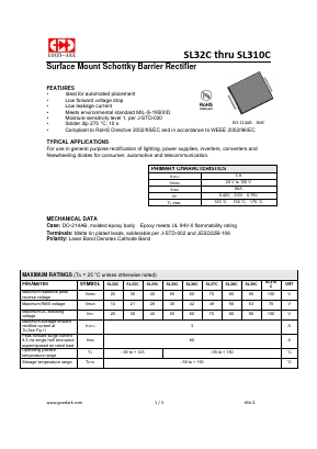 SL35C Datasheet PDF GOOD-ARK