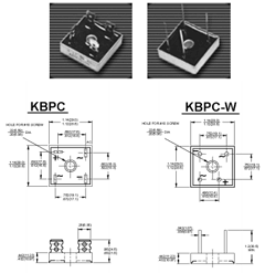 KBPC15005W Datasheet PDF GOOD-ARK