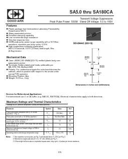 SA45A Datasheet PDF GOOD-ARK
