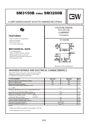 SM3150B Datasheet PDF Goodwork Semiconductor Co., Ltd.