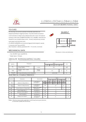 LLDB3 Datasheet PDF Gaomi Xinghe Electronics Co., Ltd.