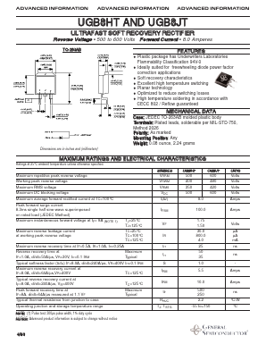UGB8HT Datasheet PDF General Semiconductor