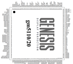 GM5110H Datasheet PDF Genesis Microchip