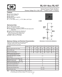 RL101 Datasheet PDF GOOD-ARK1