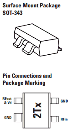 ADA-4643 Datasheet PDF HP => Agilent Technologies