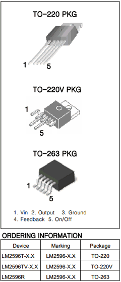 LM2596-5 Datasheet PDF HTC Korea