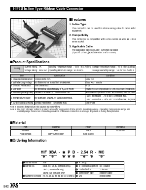 610-0026-0 Datasheet PDF HIROSE ELECTRIC