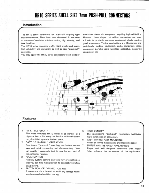 HR10-7P-4PC Datasheet PDF HIROSE ELECTRIC