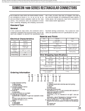 S-1616A09 Datasheet PDF HIROSE ELECTRIC