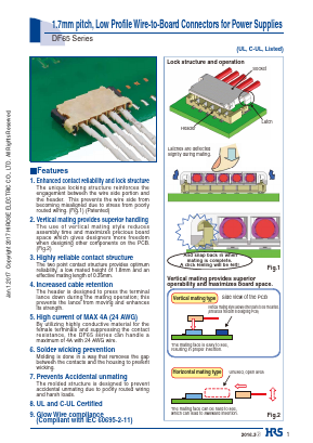 DF65-4P-1.7V Datasheet PDF HIROSE ELECTRIC