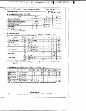 HN27C256G-25 Datasheet PDF Hitachi -> Renesas Electronics