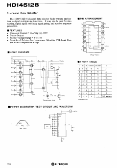 HD14512 Datasheet PDF Hitachi -> Renesas Electronics