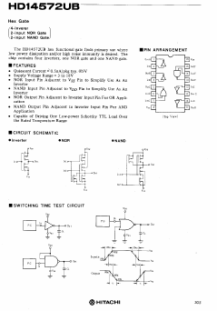 HD14572 Datasheet PDF Hitachi -> Renesas Electronics