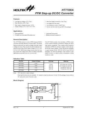 HT7733A Datasheet PDF Holtek Semiconductor