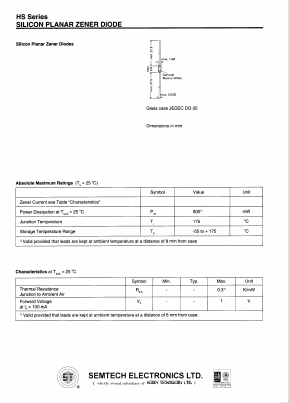 12HSA Datasheet PDF Honey Technology