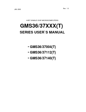 GMS37XXX Datasheet PDF Hyundai Micro Electronics