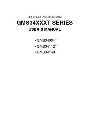 GMS34140TM Datasheet PDF Hyundai Micro Electronics