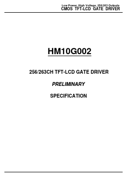 HM10G002 Datasheet PDF Hyundai Micro Electronics