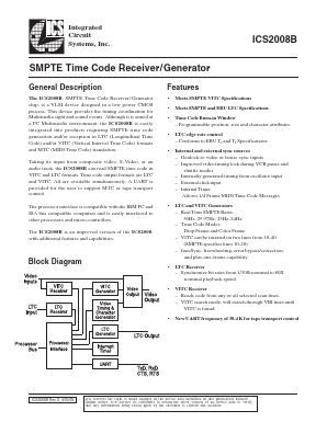 2008EB Datasheet PDF Integrated Circuit Systems