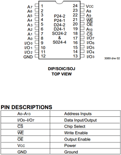 IDT6116LA70SOB Datasheet PDF Integrated Device Technology
