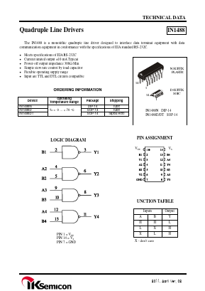 IN1488D Datasheet PDF IK Semicon Co., Ltd