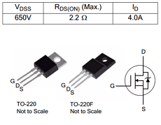 FTA04N65 Datasheet PDF InPower Semiconductor