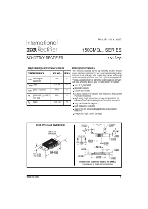 150CMQ Datasheet PDF International Rectifier