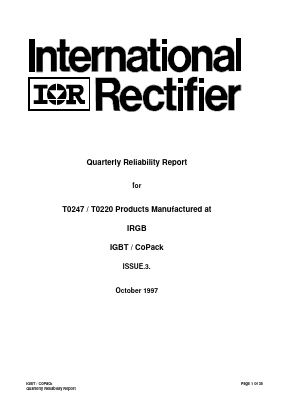 IRGBC30MD2_ Datasheet PDF International Rectifier