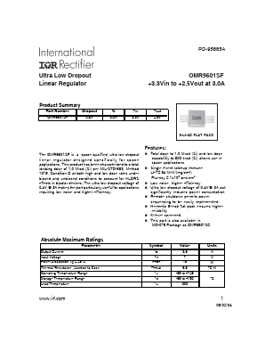 OMR9601SFP Datasheet PDF International Rectifier