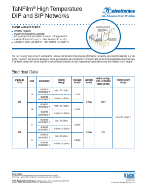 DIP-1989HT-01-50R0GB Datasheet PDF IRC - a TT electronics Company.