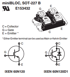 IXEN60N120 Datasheet PDF IXYS CORPORATION