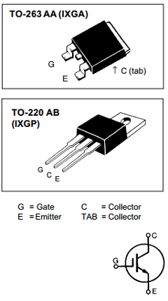 IXGA12N60C Datasheet PDF IXYS CORPORATION