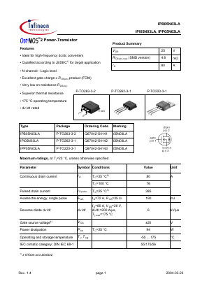Q67042-S4143 Datasheet PDF Infineon Technologies