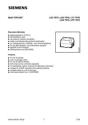 Q62703-Q2904 Datasheet PDF Infineon Technologies
