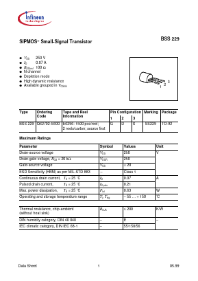 Q62702-S600 Datasheet PDF Infineon Technologies