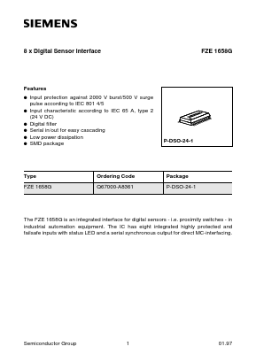 Q67000-A8361 Datasheet PDF Infineon Technologies