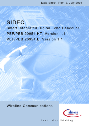 PEB20954E Datasheet PDF Infineon Technologies