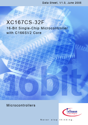 XC167CS-32F Datasheet PDF Infineon Technologies