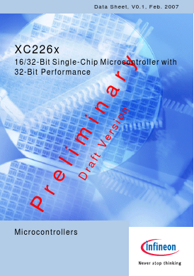 SAK-XC2267-56F66L Datasheet PDF Infineon Technologies