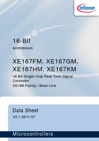 XE167GM Datasheet PDF Infineon Technologies