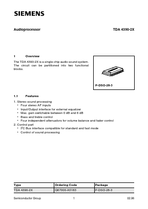 Q67000-A5183 Datasheet PDF Infineon Technologies